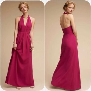 BHLDN Jill Stuart Rasa Elegant Pink Maxi Dress Gown Women’s Size 2 Sleeveless
